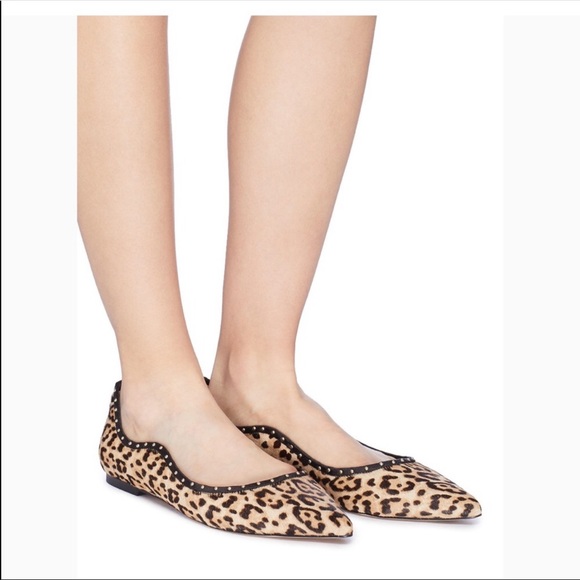 Sam Edelman Shoes - Sam Edelman Rivera Leopard Calf Hair Flats Sz 10